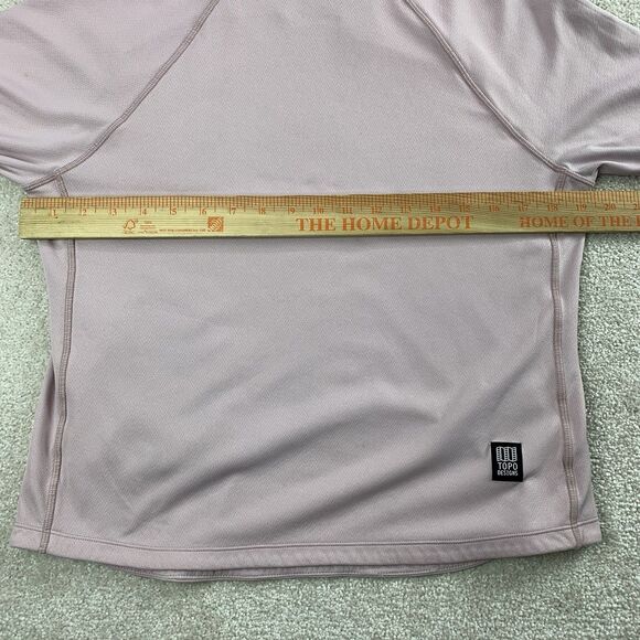 Topo Designs River Hoodie Womens Medium Outdoor Kayaking Sun Pullover UPF - Picture 15 of 16